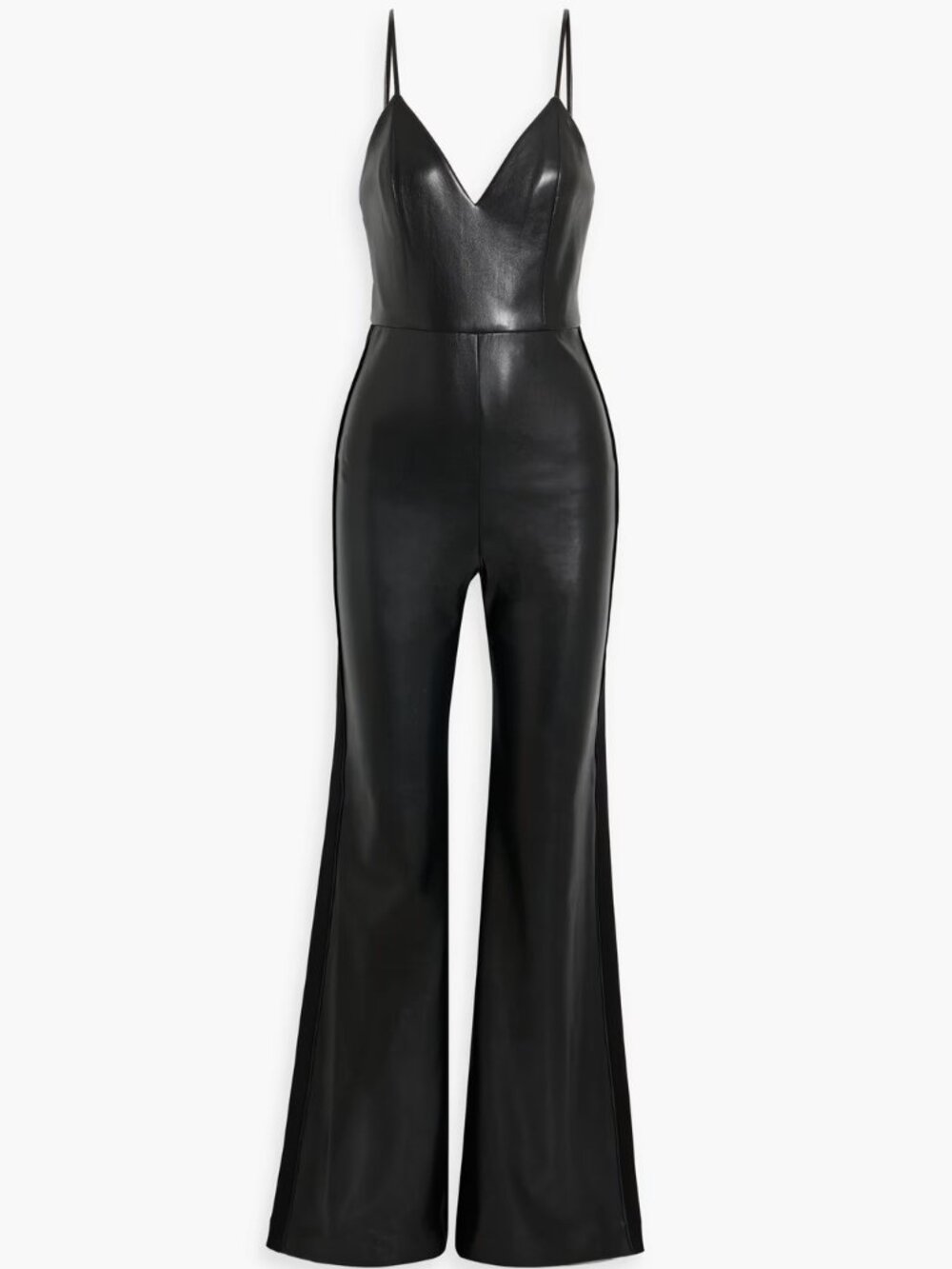 Alice + Olivia by Stacey Bendet Christena Shirred Jumpsuit Size 0 NWT - Picture 2 of 9